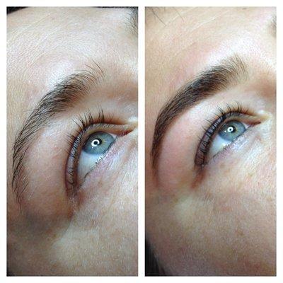 Lash and Brow perfection by Sara at Little Lift Spa