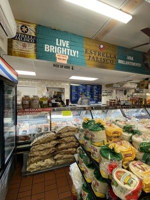 This is the meat counter where you order your freshly made items, or you can obviously order meat and house made chicharrones :)