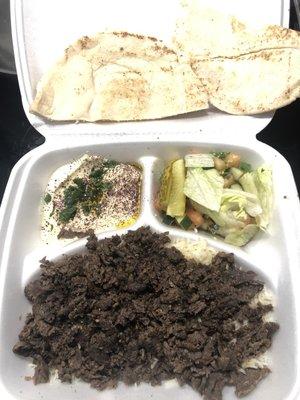 10. Lamb Shawarma Platter