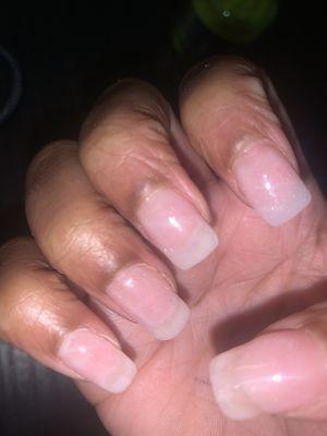 Ugly ass basic ass nails