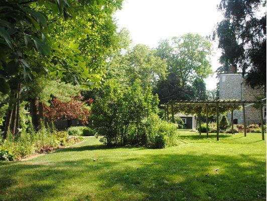 Side yard of our Two-Mile House.