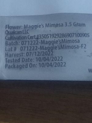 This is what I purchased on 11/30/2022. Almost 5 months old. Smelled moldy, musky...crumbled like dirt...torched like tumbleweed.