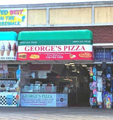 George's Pizza -- storefront