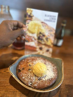 Blueberry Lemon Cornbread