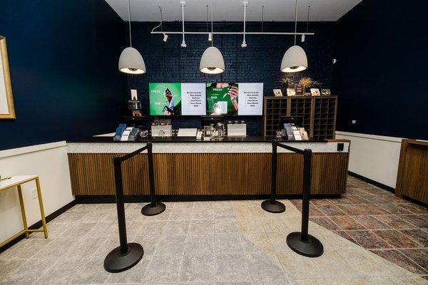 Cannabist Dispensary Huntington show room