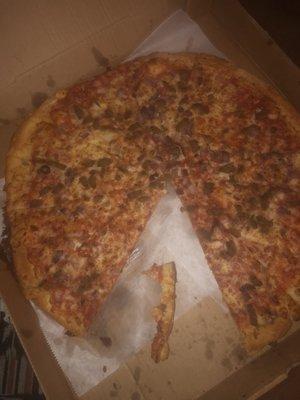 Delivery special 2 topping from romas