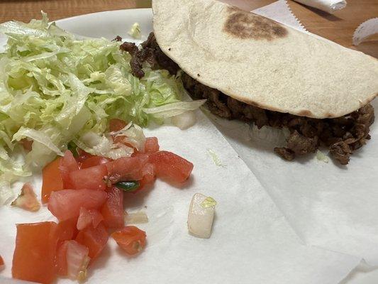 Asada taco