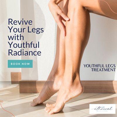 Get rid of dull skin and bring back your glow with our leg treatments