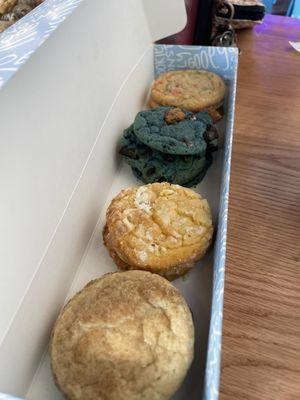 Day old cookies! but still delicious for $13