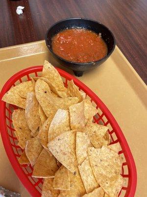 Side Chips and Salsa 2 oz