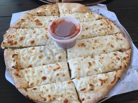 Cheesy garlic bread