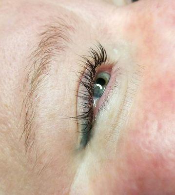 A classic Full Set; our most natural looking lash extensions.