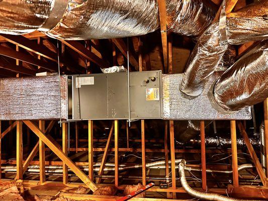 New Residential Installation: Let Air Supply delivery your HVAC dream.  Visit us at: airsupplyacandheat.com