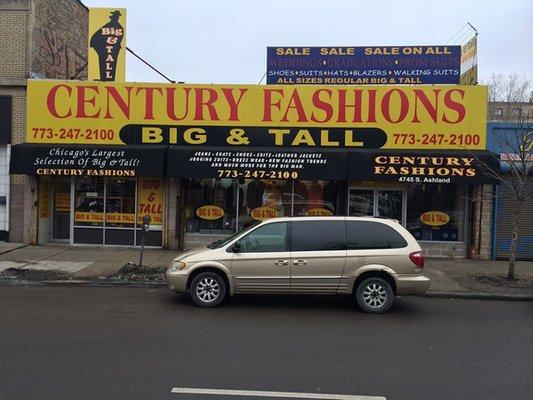 Big & Tall Century Fashions