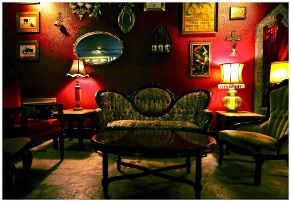 The groovy loveseat at Matador!