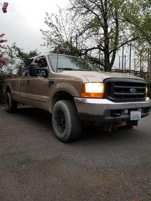 2002 Ford F250 4x4 Diesel 7.3L