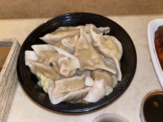 Steamed dumplings