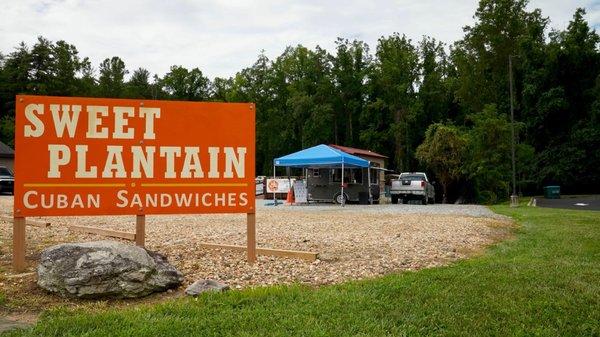 Exterior and sign