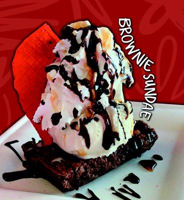 Brownie Sundae