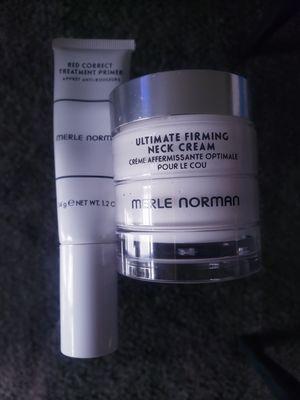 Love Meryl Norman products and this shop has it all! The Red Correct Treatment Primer and Ultimate Firming Neck Cream are my new favorites.