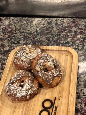 Hot Nutella Donuts