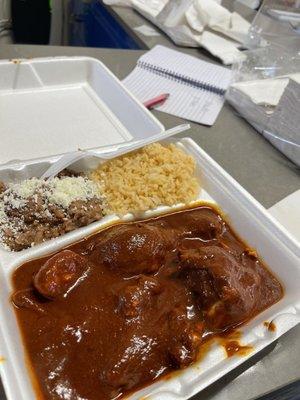 Mole de pollo