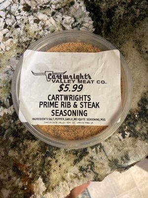 Don't forget this to complete your epic meat experience from Cartwright's!