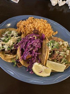 3 Street Tacos Combo