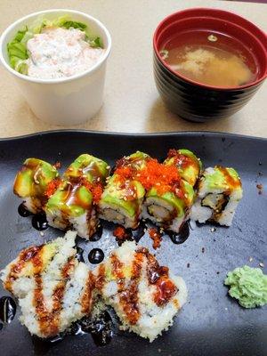 Weekday Specials: sushi.