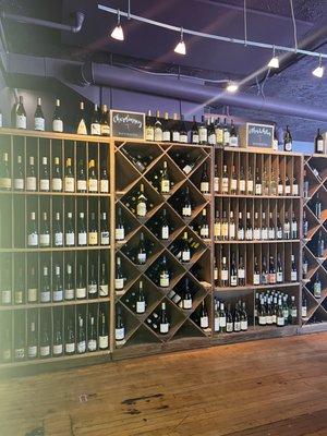 Wine racks.