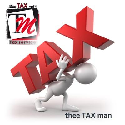 Let us at, Thee Tax Man, carry your burden of doing your taxes.