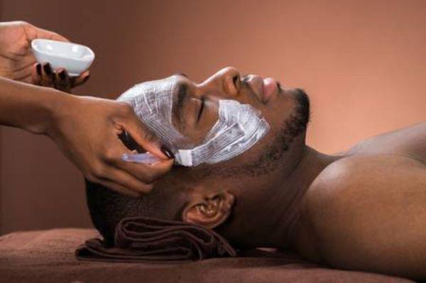 Facials for men improves healthy skin.