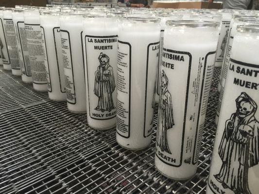 Santeria Santa Muerte Candles