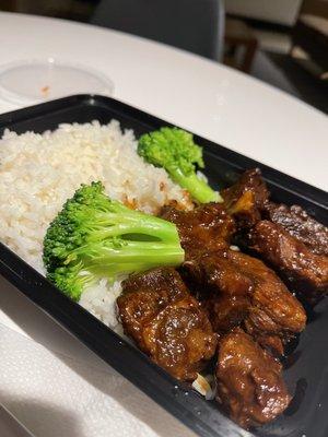 Sweet and Sour Pork Ribs Combo Box