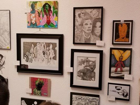 The monthly Local Artist Spotlight: Guardians of the Galaxy!