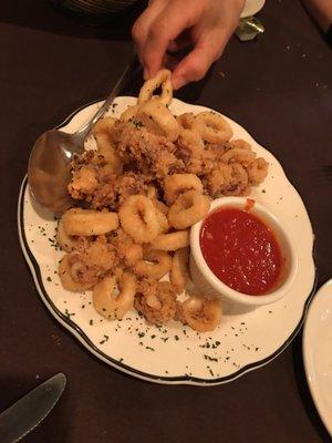 Fried calamari