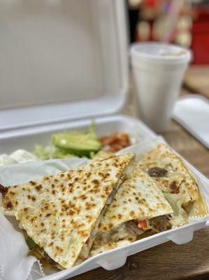 Asada quesadilla