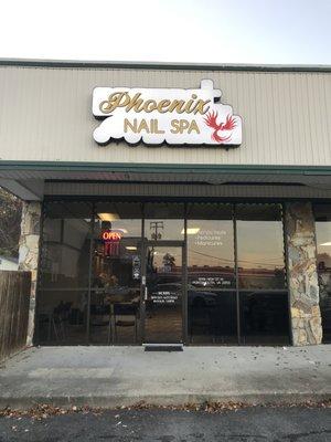 Full service nail salon