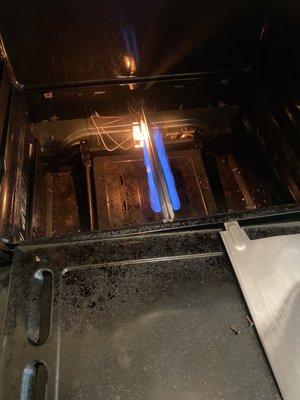 Oven igniter replacement