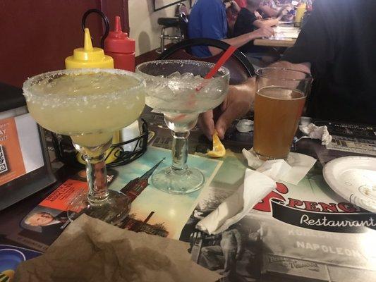 Top shelf margaritas