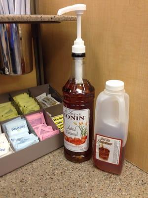 Come on now- how many gas station coffee shops have Monin syrup? :)