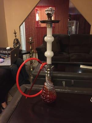 Clean hookah