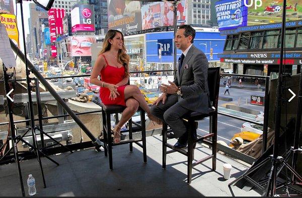 Interview for Times Square Today that aired on ABC, NBC, and FOX affiliates