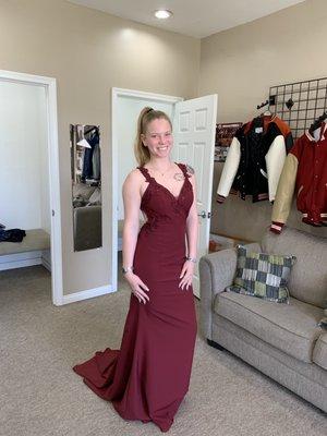 Gown alterations! Perfect for prom!