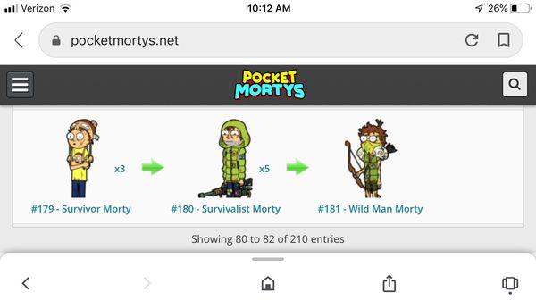 Now promoting Pocket Mortys!