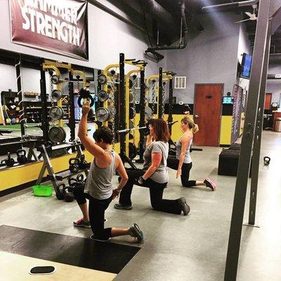 Our small group personal training offers individualized workouts in a supportive, open atmosphere