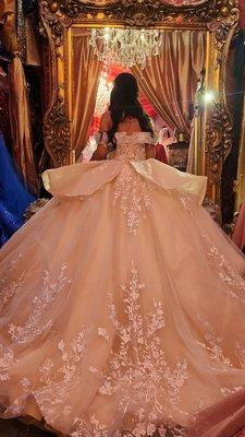 Custom quinceañera dress for my daughter.