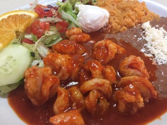 Spicy Shrimp (Camarones a la Diabla)