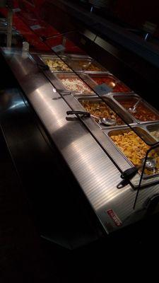 Paco's Tacos buffet. Cost...about $13.00.