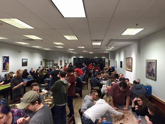 Every Thursday we host board game night, it's quite the event. Come on down and meet gamer's in the KC area and check out great new games.